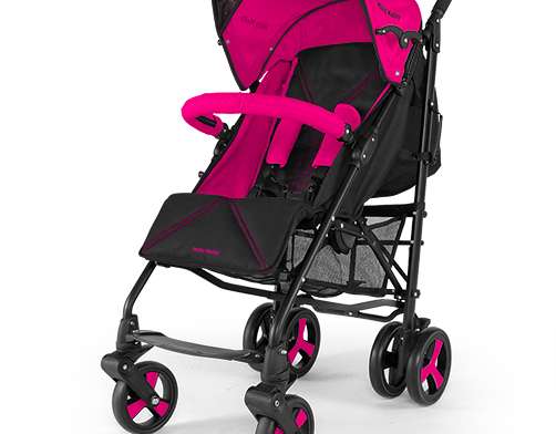 Milly Mally Stroller Royal Pink (0268, Milly Mally)