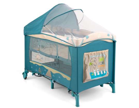 Milly Mally Postieľka Mirage Deluxe Modrý vták (0465, Milly Mally)