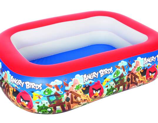 Bestway 96109 Basen Familijny Angry Birds 201cmx150cmx51cm