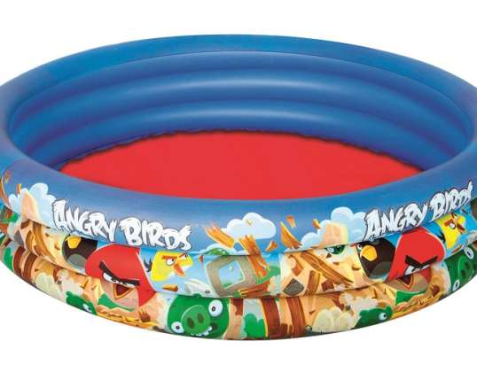 Bestway 96108 ANGRY BIRDS INFLATABLE POOL 152x30 (0701, Bestway)