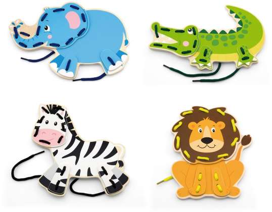 Viga 51326 Lacet assorti - Zoo