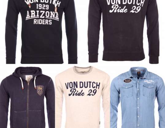 LIQUIDATION  90 MIXTE PULLS SWEATS CASQUETTES T SHIRTS VON DUTCH