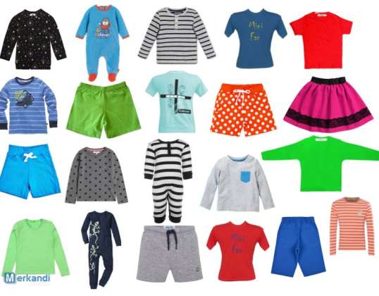 Children&#39;s clothes trousers blouses mix