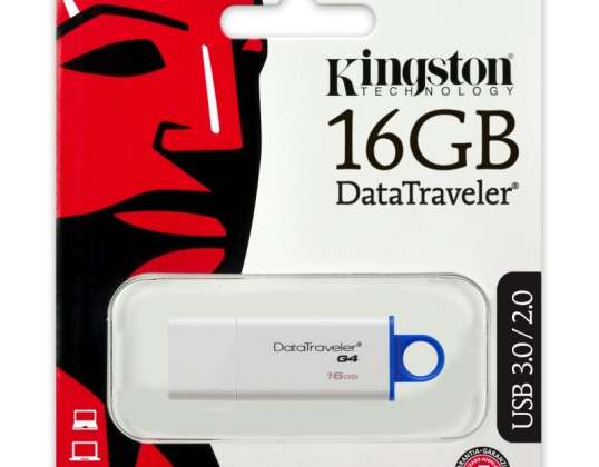 Kingston DataTraveler DTIG4 16 Gt:n USB 3.0 -portti