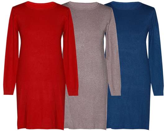 Winter/Autumn Dress Lots Adaptable Sizes, Assorted Colors