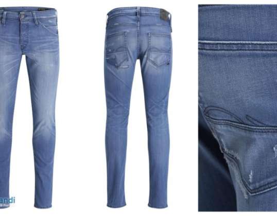 Jack and Jones - męskie spodnie jeansowe marki J & J Glenn Clothing