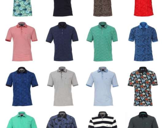 Vyriškas prekės ženklas Polos Tops Tops Marškiniai Trumpomis rankovėmis Mix Clearance