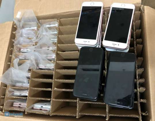 Brugt iPhone 5 5s 5c 6 6s 7 8 Plus X - ENGROS LOT DK