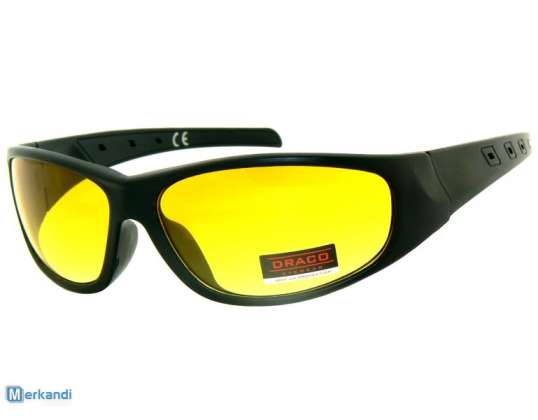 Strălucire ochelari de sport cu filtru UV DRACO DR-3142C3