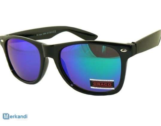 Sluneční brýle zrcadlové čočky DRACO DR-3129C3