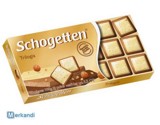 SCHOKOLADE SCHOGETTEN TRILOGIA 100G TRUMPF