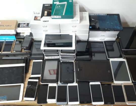 Mix aus Handys und Tablets, 100 Stück, C-Ware, alles nehmen