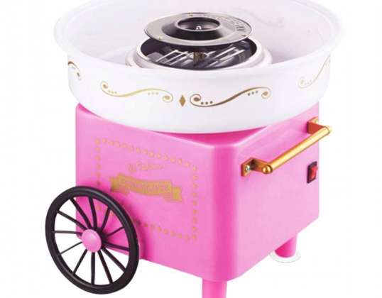 COTTON CANDY MACHINE machine TROLLEY cotton candy HOUSEHOLD + sticks NY-C450