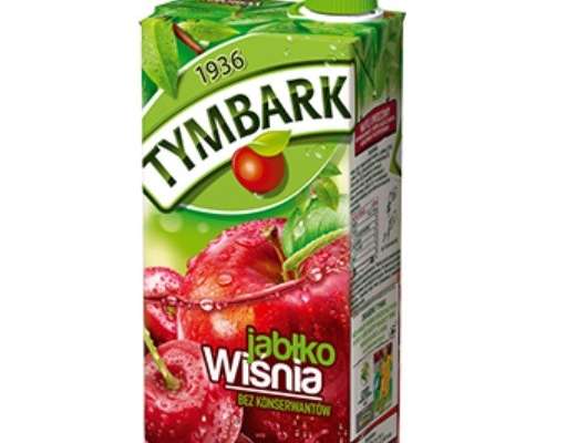 Maspex Tymbark Drink mit Apfel-Kirsch-Geschmack 1 Liter