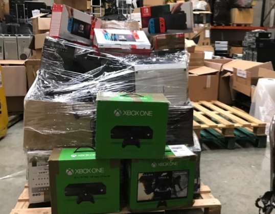 Gaming consoles pallets