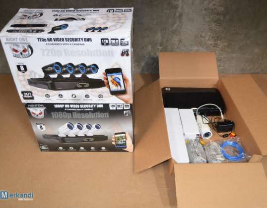 Home Security Devices and more, 77 Units $12377 for Only $1399