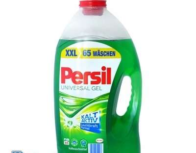 Persil washing detergent in gel