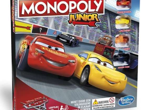 Monopoly Junior Cars 3 NL versão