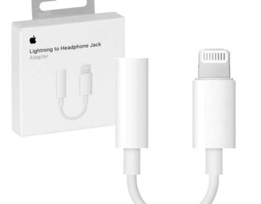Genuine Apple Lightning to 3.5mm Headphone Jack Adapter for iPhone 7