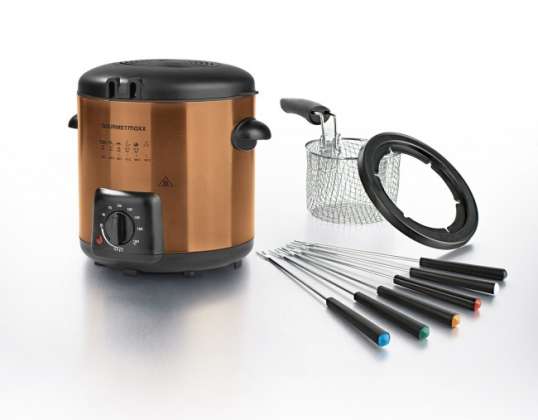 GOURMETmaxx Multi-Fritteuse Deluxe 840W