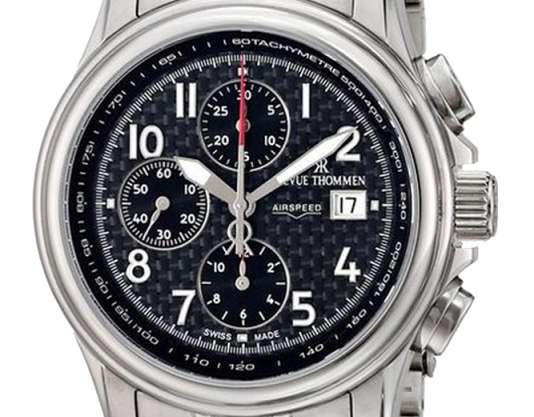 Revue Thommen Watch Relojes Reloj Hombre Cronógrafo Automático 16041.6137...