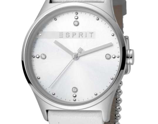 Esprit Watch Relojes Mujer Reloj ES1L032L0015 Drops 01 Plata Blanco