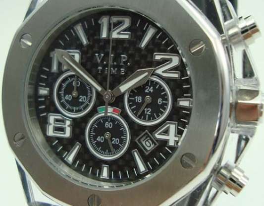 VIP TIME Montre Homme Montre Chronographe CRU03