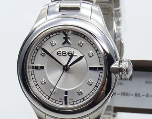 Ebel Uhr Uhren Damenuhr 1216092 Onde mit 20 Diamanten