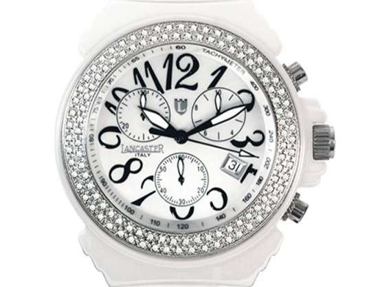 Lancaster Watch Watches Women's Watch Ceramic Diamond OLA0285BN/BN