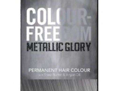 100 x Knight & Wilson Colour Freedom Metallic Glory Silver Grey Perm