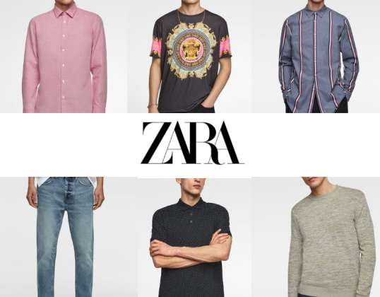 ZARA - gros stocks des vêtements pour les hommes