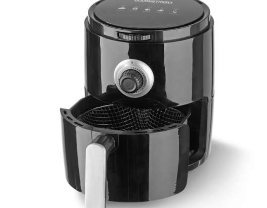 GOURMETmaxx sıcak fritöz 3l 1200W siyah / gri - TV reklamlarından