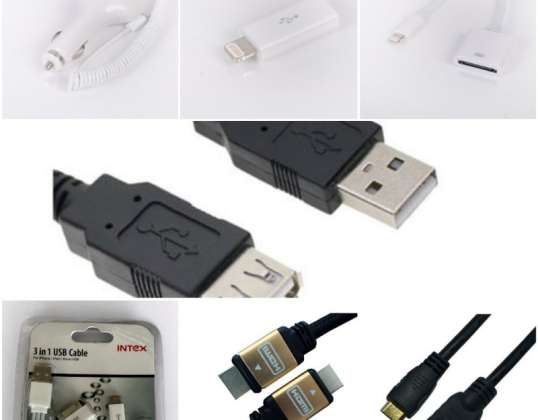 INTEX Mixed accessories of cables and mobile phone accessories