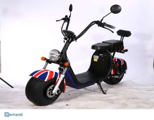 Citycoco elektriske scootere 1000w 60V 12Ah