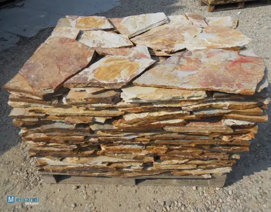 Quarzit Gneis Natursteinplatten Polygonalplatten/Bruchsteinplatten