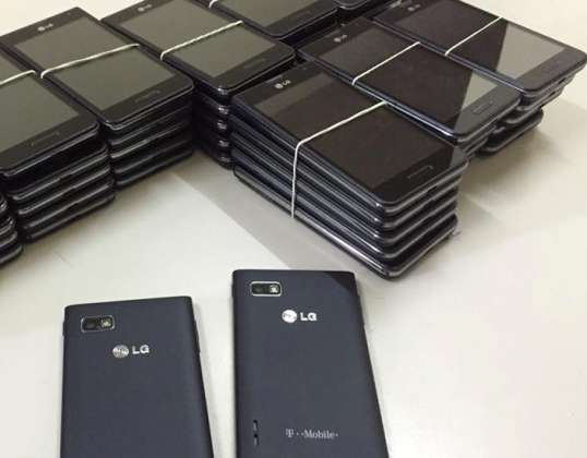 Εκκαθάριση στοκ απόθεμα 550 smartphones LG G και σειρά L