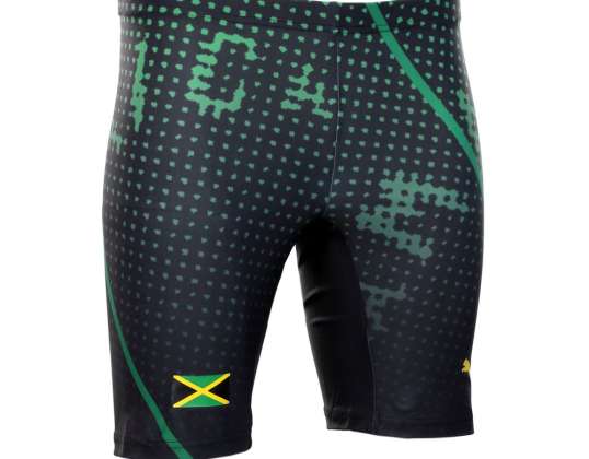Puma USAIN BOLT Competition Short Tight Jamaica GR. XL