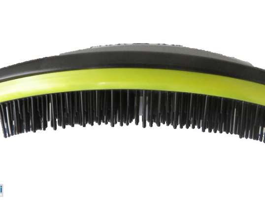 Remnants Hairbrush Tangle Eraser black/yellow