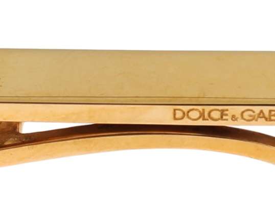 Dolce &Gabbana Vergulde Messing Tie Clip