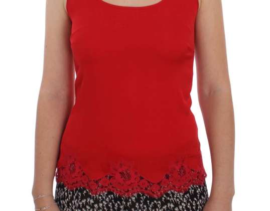 Dolce & Gabbana punane siidist veniv camisole pesupluus