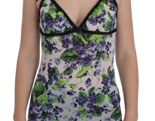 Cavalli Multicolor Floral Top-Oberteil