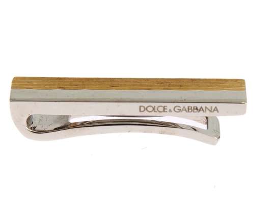 Κλιπ γραβάτας από ασημένιο ορείχαλκο Dolce & Gabbana