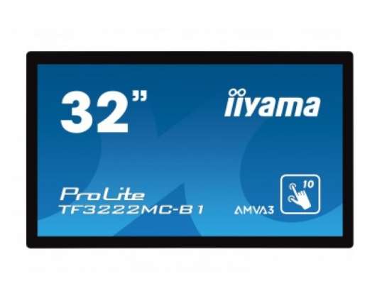 IIYAMA 80.0cm (31.5) TF3222MC-B1 16:9 M-Touch DVI TF3222MC-B1