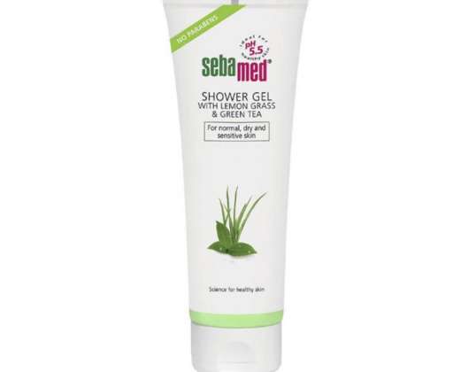 SebaMed shower gel with lemongrass & green tea 250ml