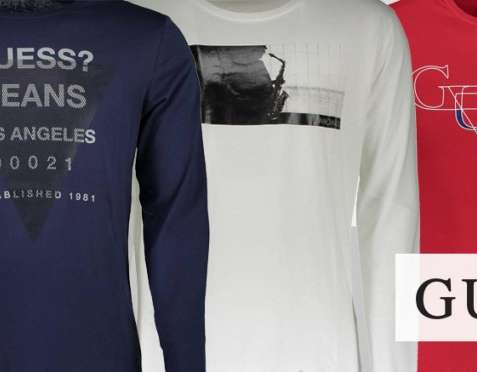 Auf Lager GUESS 10 Euro Herren T-Shirt und Polo!