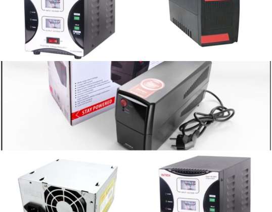 Stock of UPS, Power Supply and Automatic Voltage Regulator