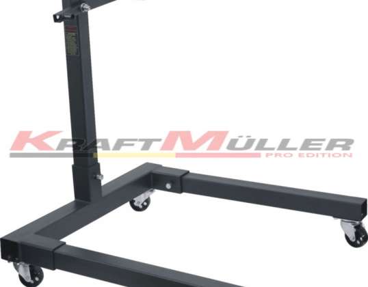 SUPPORT MOTEUR PIED DE SUPPORT ROTATIF SUR ROULETTES KRAFTMULLER