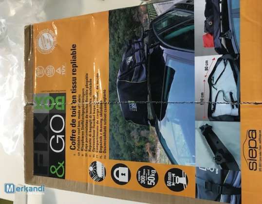 Roof box for soft Siepa car