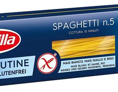 Barilla - макароны без глютена - спагетти - 400 г в упаковке