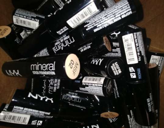 Lote con bases de maquillaje NYX Mineral Stick Foundation 100